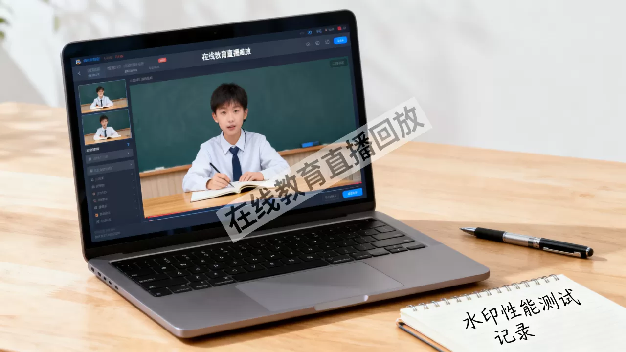 在线教育直播回放的水印叠加会影响性能吗?,怎么解决? 在线教育直播回放的水印叠加会影响性能吗?,怎么解决?