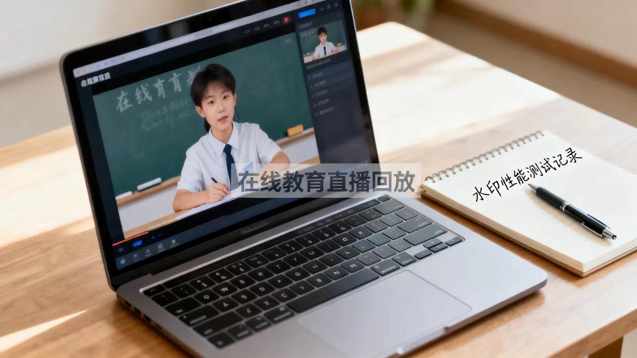 在线教育直播回放的水印叠加会影响性能吗?,怎么解决? 在线教育直播回放的水印叠加会影响性能吗?,怎么解决?