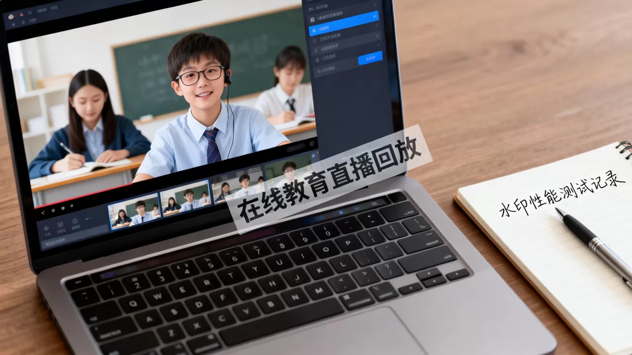 在线教育直播回放的水印叠加会影响性能吗?,怎么解决? 在线教育直播回放的水印叠加会影响性能吗?,怎么解决?