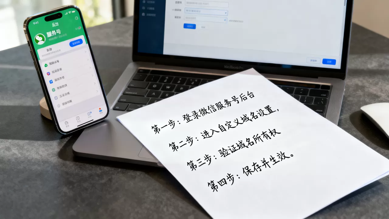微信服务号如何设置自定义域名?步骤有哪些? 微信服务号如何设置自定义域名?步骤有哪些?
