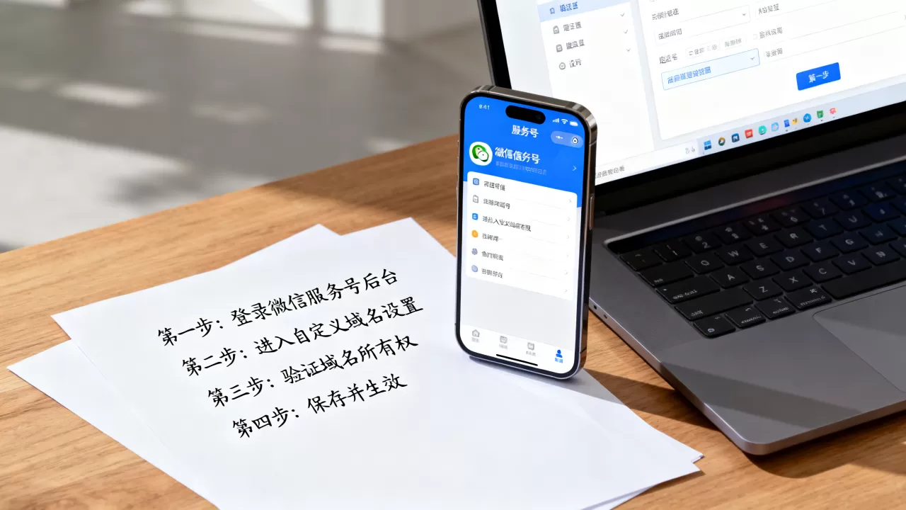 微信服务号如何设置自定义域名?步骤有哪些? 微信服务号如何设置自定义域名?步骤有哪些?