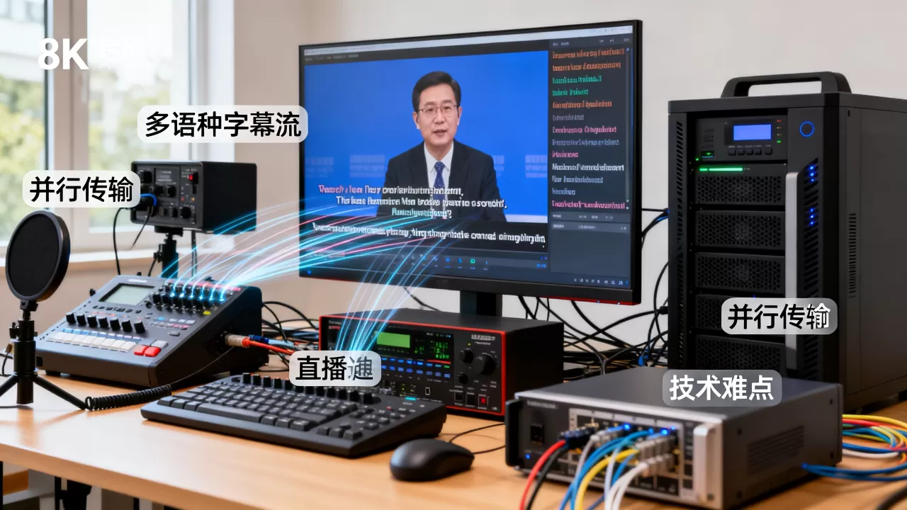 跨境学术直播的多语种字幕流如何并行传输,有哪些技术难点? 跨境学术直播的多语种字幕流如何并行传输,有哪些技术难点?