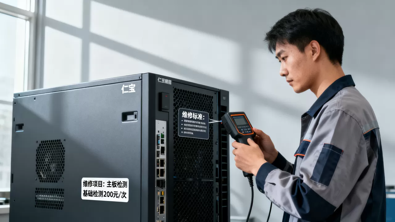 仁宝服务器维修一次要花多少钱,收费标准是什么? 仁宝服务器维修一次要花多少钱,收费标准是什么?