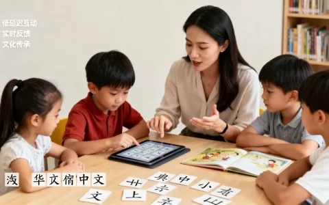 海外华裔少儿中文课低延迟互动怎么保证，有哪些好处？