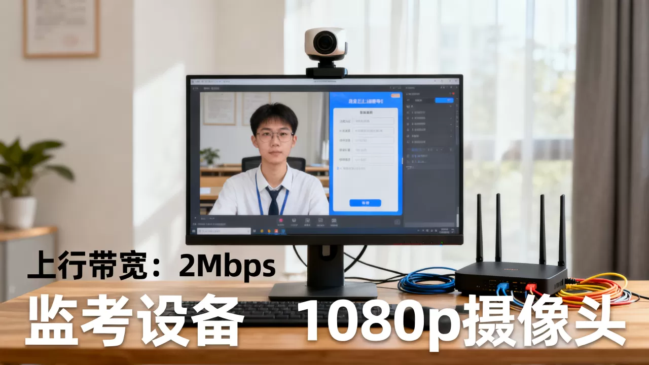 线上模考视频监考上行带宽怎么测算,线上考试监考需要多少带宽? 线上模考视频监考上行带宽怎么测算,线上考试监考需要多少带宽?