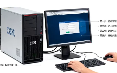 IBM服务器如何换成中文界面？，具体步骤是什么？