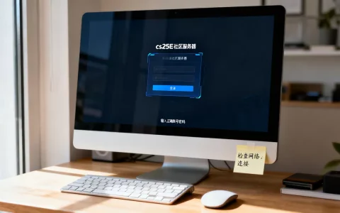 cs25E社区服务器怎么进入？,为什么进不去？