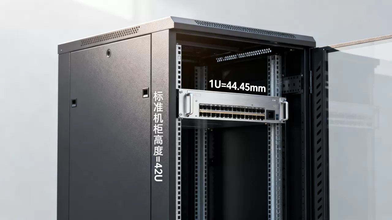 服务器1U高度是多少,标准机柜高度是多少? 服务器1U高度是多少,标准机柜高度是多少?