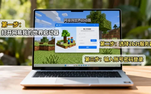 网易2b2t服务器怎么才能进入？具体操作步骤是什么？