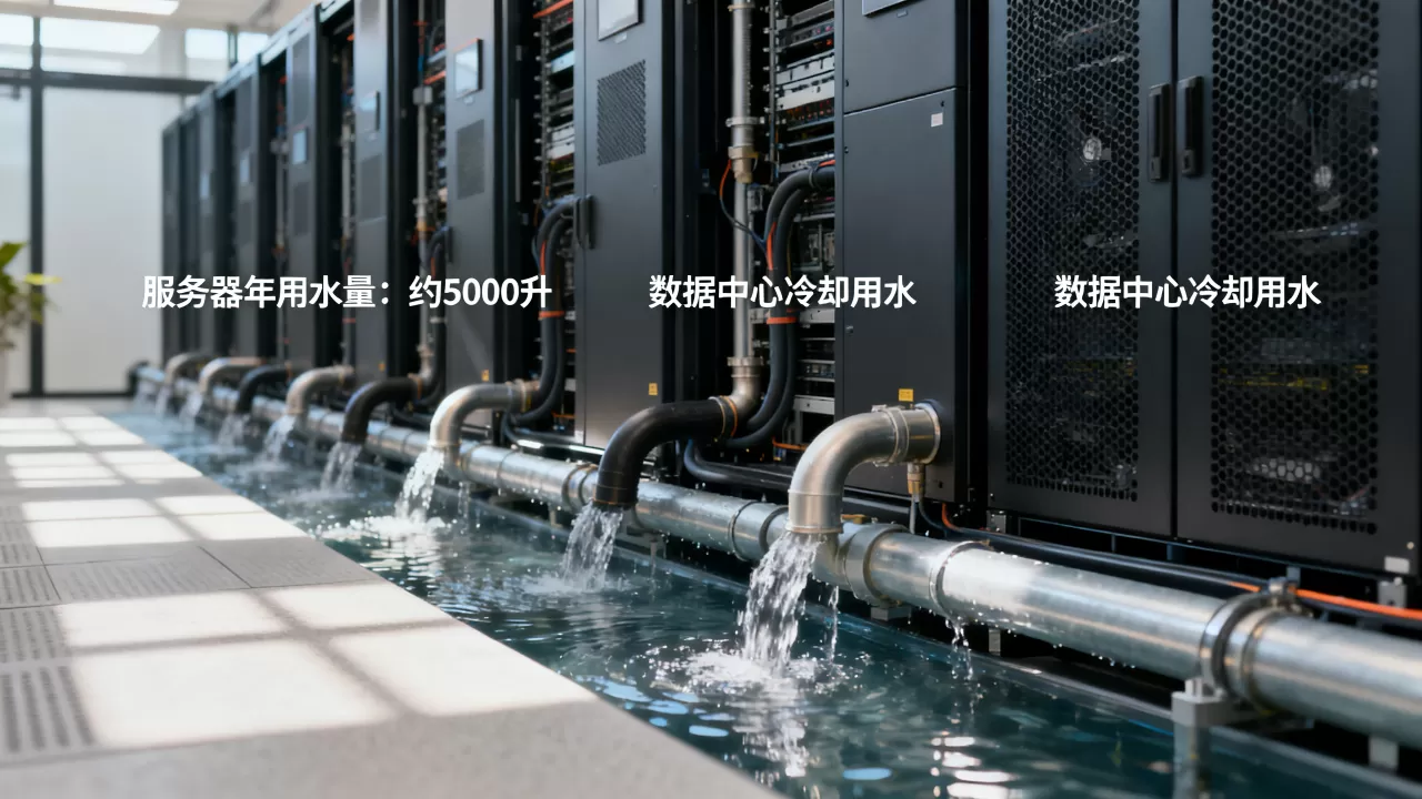 服务器一年到底用多少水?,为什么数据中心要用水? 服务器一年到底用多少水?,为什么数据中心要用水?
