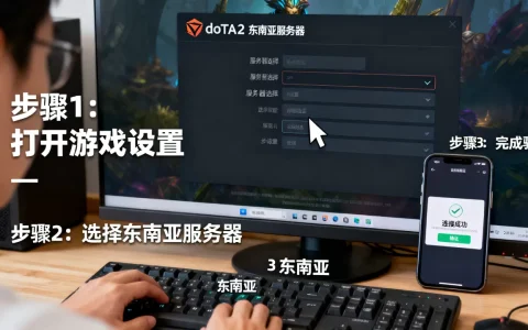 dota2东南亚服务器到底怎么设置？，详细步骤有哪些