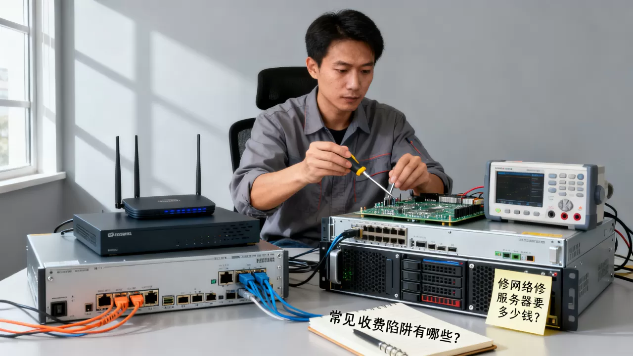 修网络修服务器要多少钱?,常见收费陷阱有哪些? 修网络修服务器要多少钱?,常见收费陷阱有哪些?