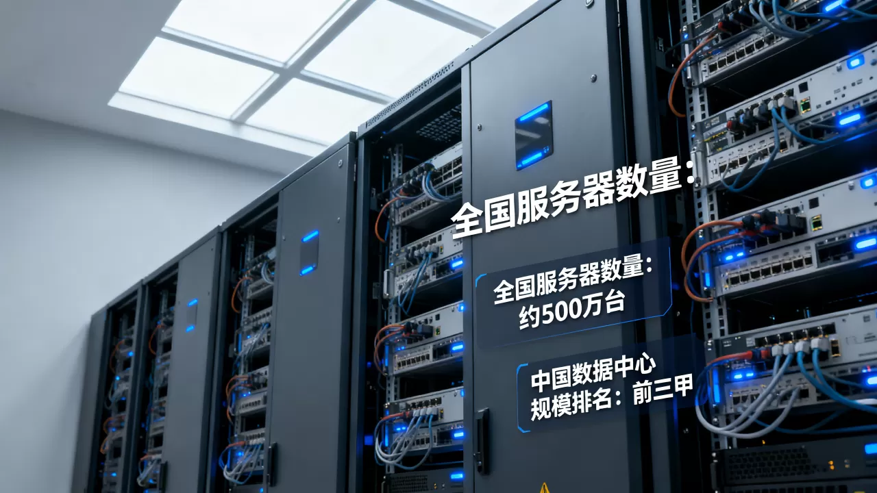 全国有多少万台服务器,中国数据中心规模排名如何? 全国有多少万台服务器,中国数据中心规模排名如何?