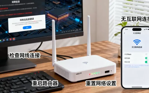 网络连接不到internet和服务器怎么办，原因及解决步骤？