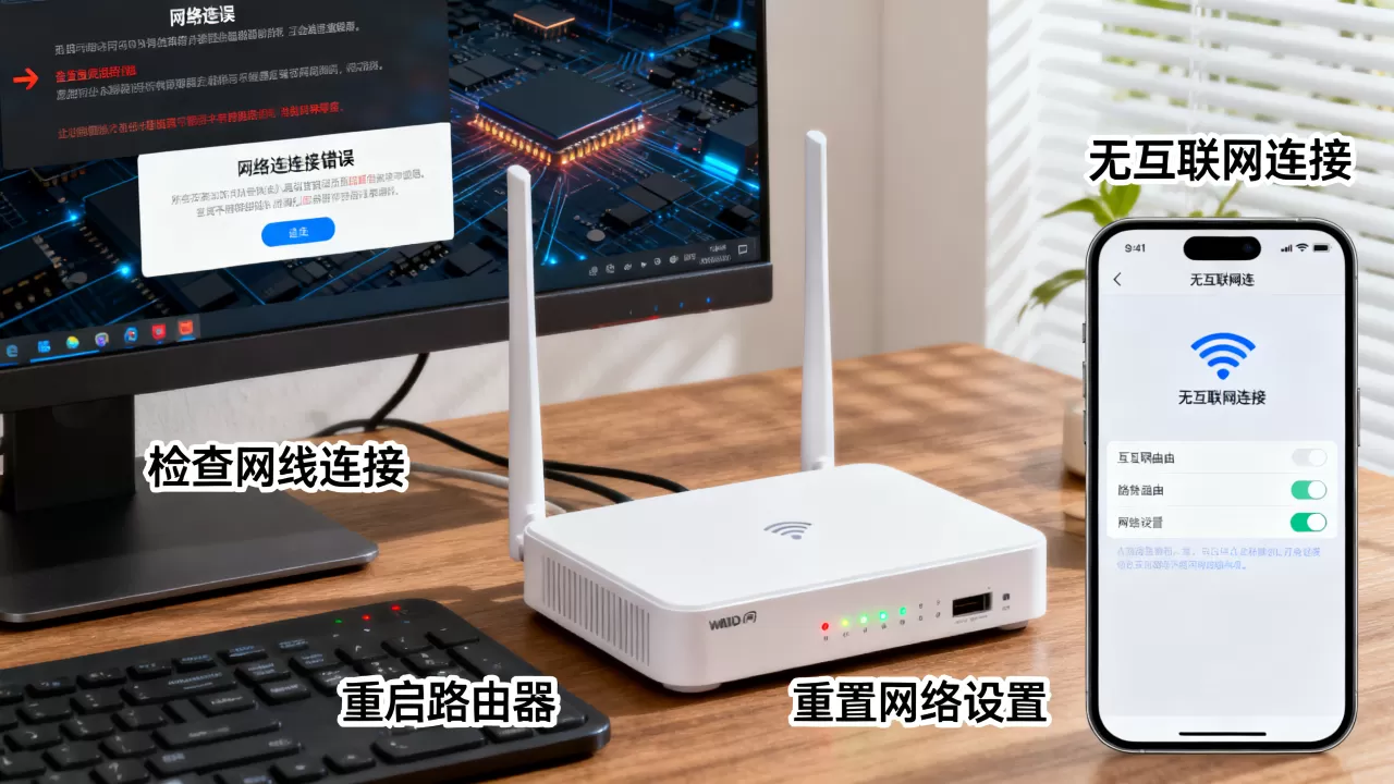 网络连接不到internet和服务器怎么办,原因及解决步骤? 网络连接不到internet和服务器怎么办,原因及解决步骤?