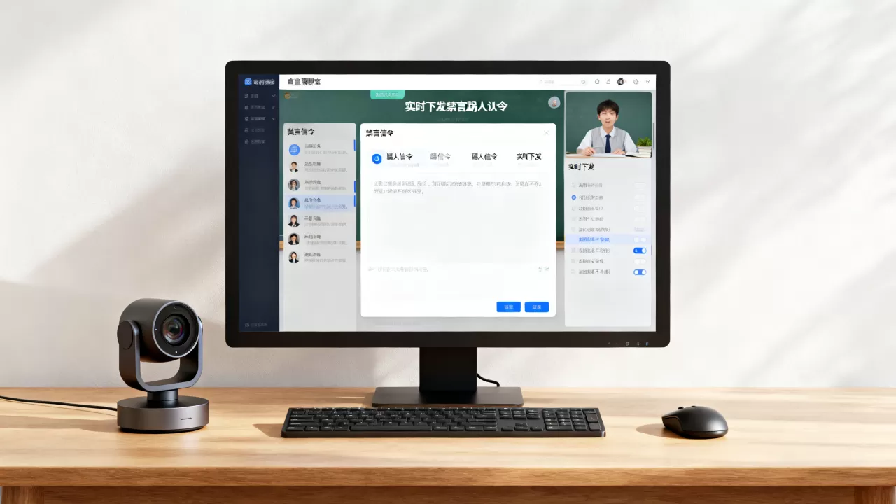 直播课聊天室如何实时下发禁言踢人信令,怎么实现? 直播课聊天室如何实时下发禁言踢人信令,怎么实现?