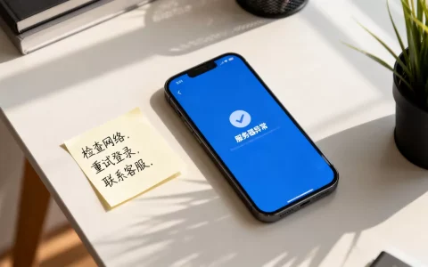 登录app显示服务器异常怎么回事，怎么解决