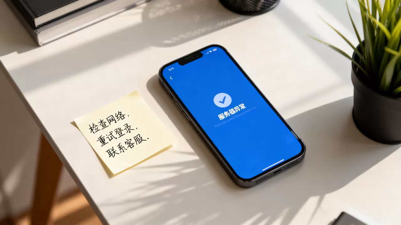 登录app显示服务器异常怎么回事,怎么解决 登录app显示服务器异常怎么回事,怎么解决