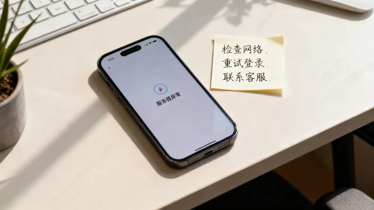 登录app显示服务器异常怎么回事,怎么解决 登录app显示服务器异常怎么回事,怎么解决