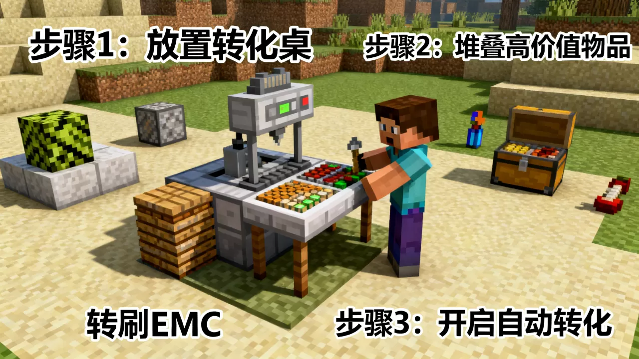 我的世界服务器EMC怎么快速刷,附刷EMC技巧教程 我的世界服务器EMC怎么快速刷,附刷EMC技巧教程