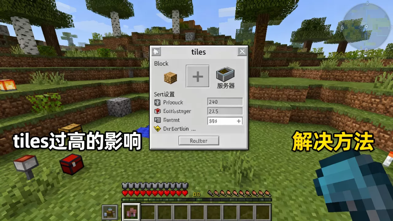 我的世界服务器tiles很高怎么解决,tiles过高有什么影响? 我的世界服务器tiles很高怎么解决,tiles过高有什么影响?
