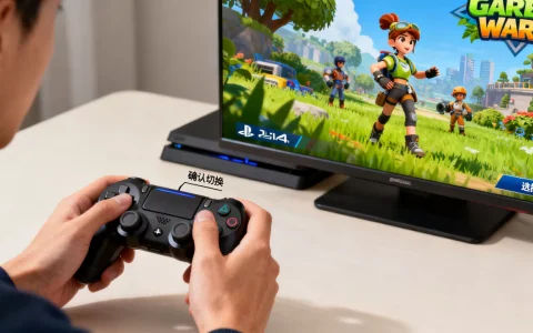 PS4花园战争怎么切换服务器？，怎么操作？