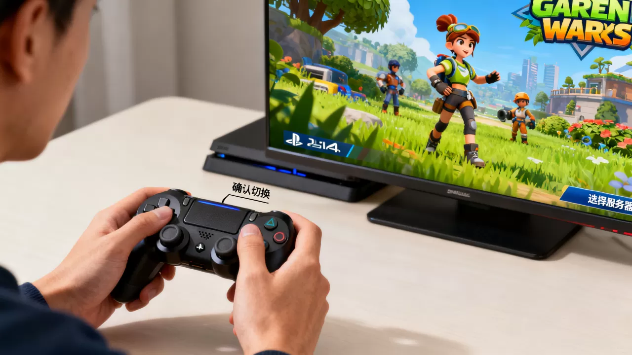 PS4花园战争怎么切换服务器?,怎么操作? PS4花园战争怎么切换服务器?,怎么操作?