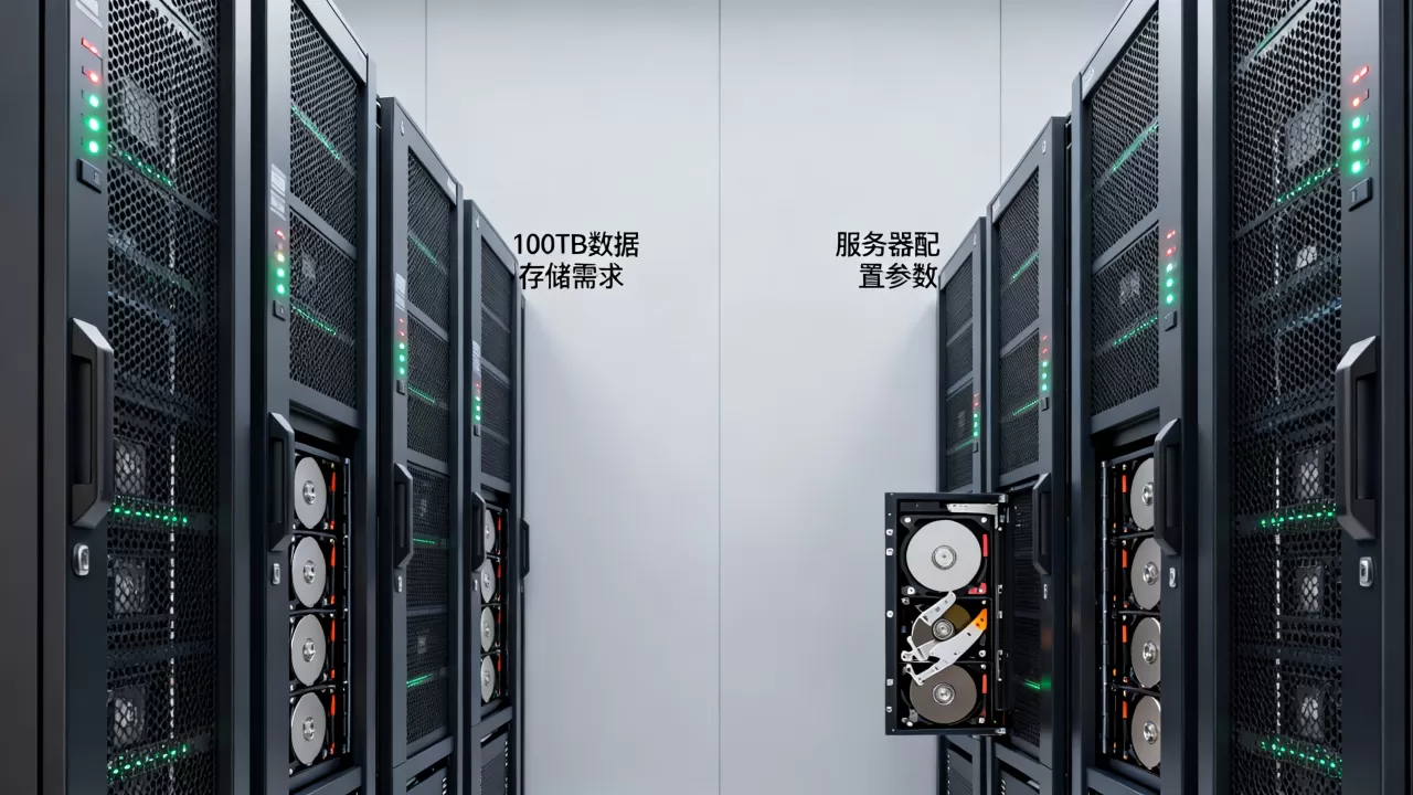 100TB数据需要多少台服务器,服务器配置怎么选? 100TB数据需要多少台服务器,服务器配置怎么选?