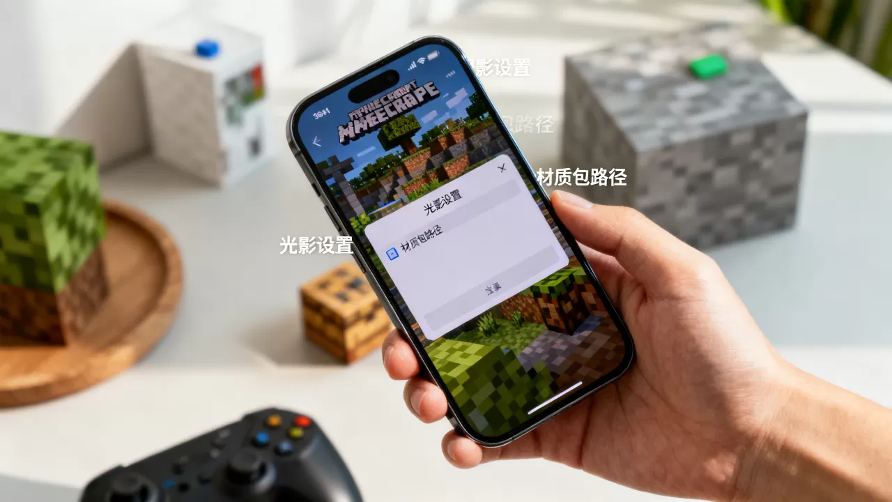 网易我的世界pe服务器怎么加光影,光影材质包怎么装? 网易我的世界pe服务器怎么加光影,光影材质包怎么装?