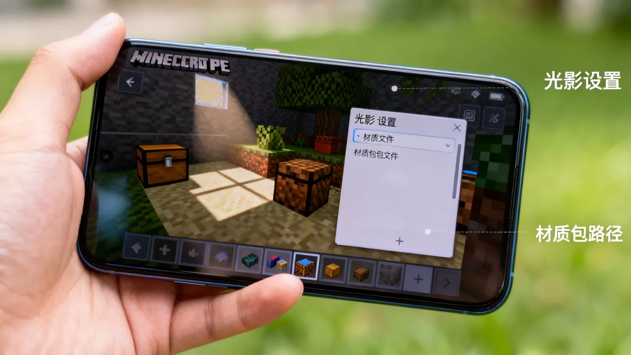 网易我的世界pe服务器怎么加光影,光影材质包怎么装? 网易我的世界pe服务器怎么加光影,光影材质包怎么装?
