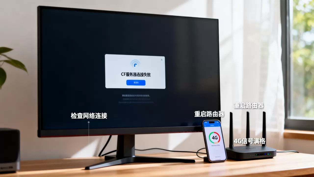 CF服务器连接失败是怎么回事,怎么解决? CF服务器连接失败是怎么回事,怎么解决?