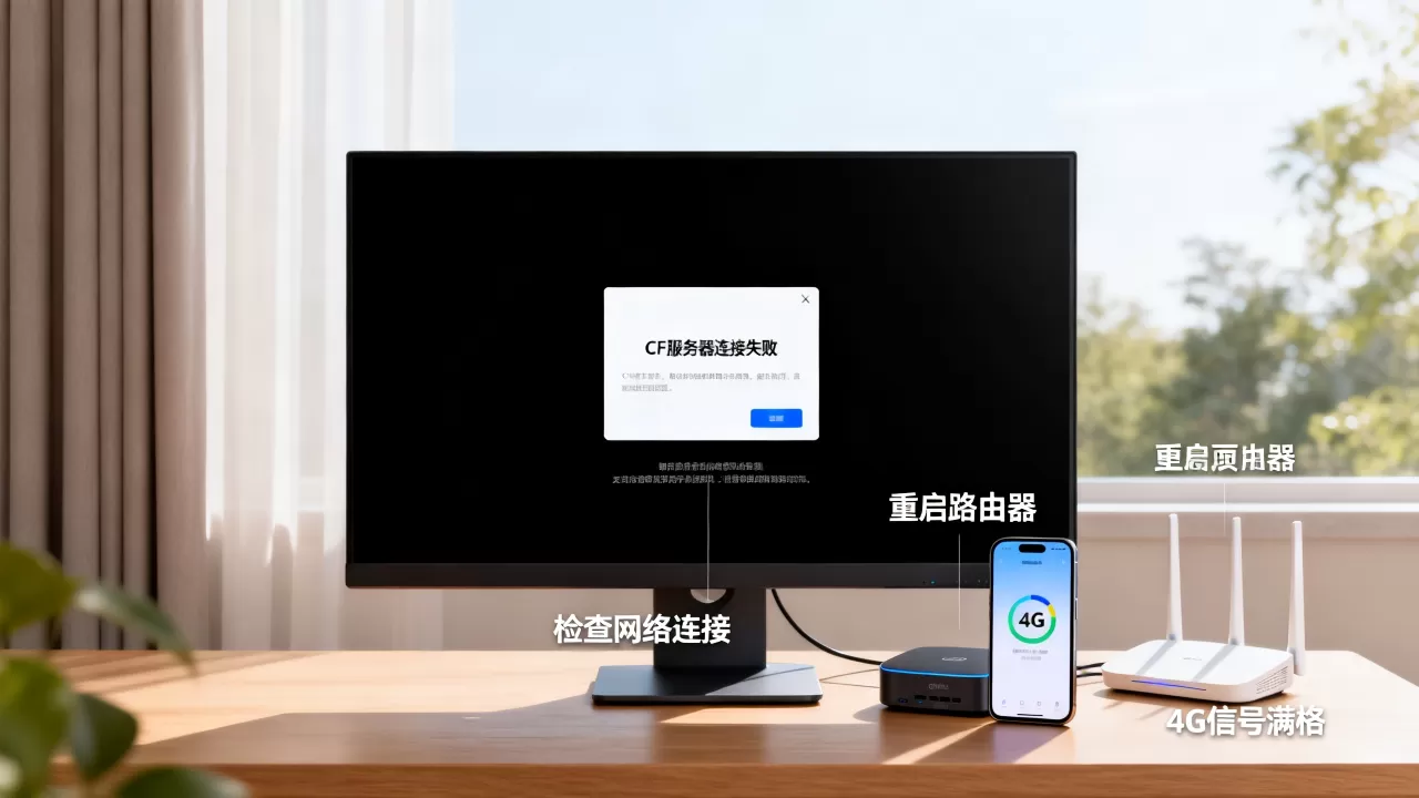 CF服务器连接失败是怎么回事,怎么解决? CF服务器连接失败是怎么回事,怎么解决?