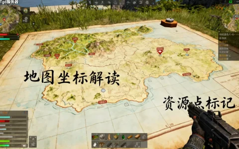 恐龙岛tgd服务器地图怎么看，有哪些技巧？