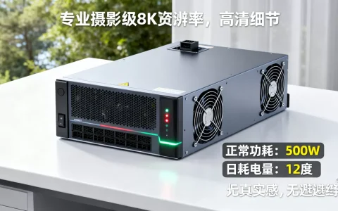 一台服务器正常功耗多少瓦，服务器一天耗电多少度