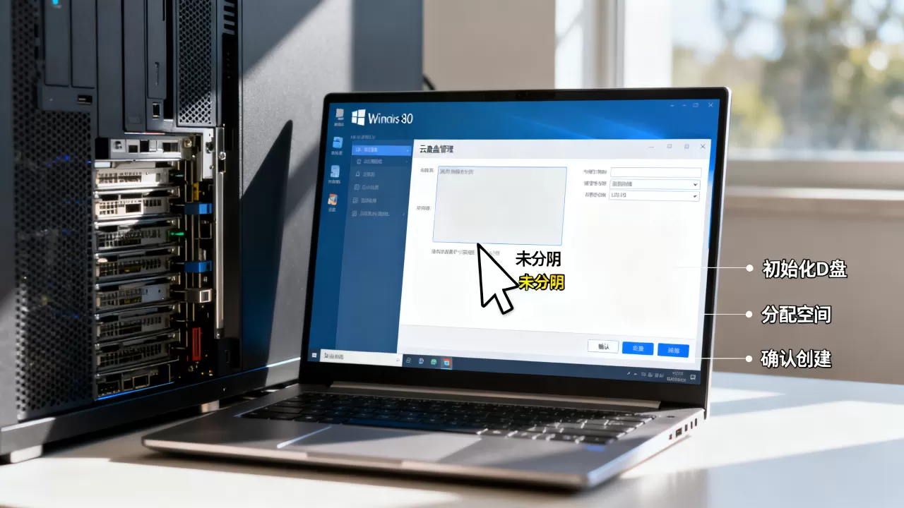 win10云服务器如何安装D盘,云服务器没有D盘怎么办? win10云服务器如何安装D盘,云服务器没有D盘怎么办?