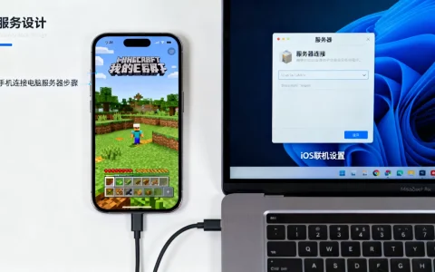 手机怎么玩电脑我的世界服务器，iOS版能联机吗？