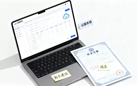 域名与云服务器到底是什么？新手建站怎么选