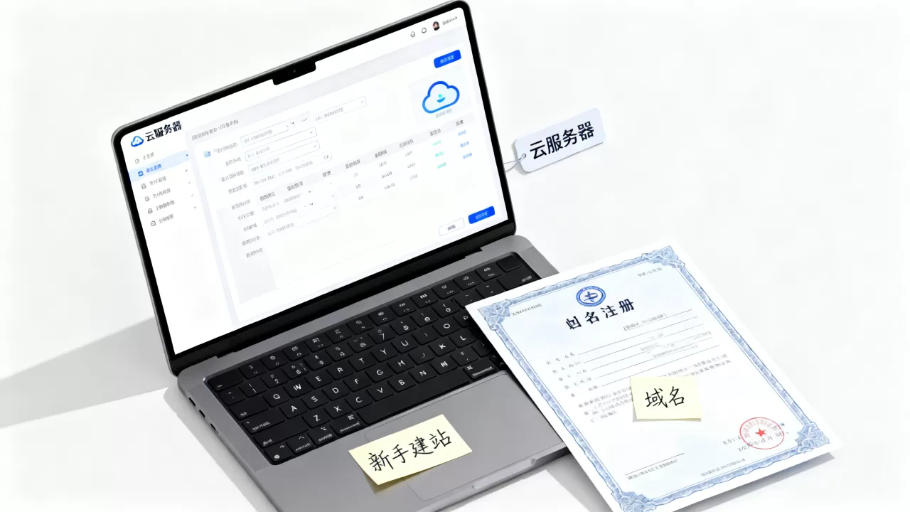 域名与云服务器到底是什么?新手建站怎么选 域名与云服务器到底是什么?新手建站怎么选