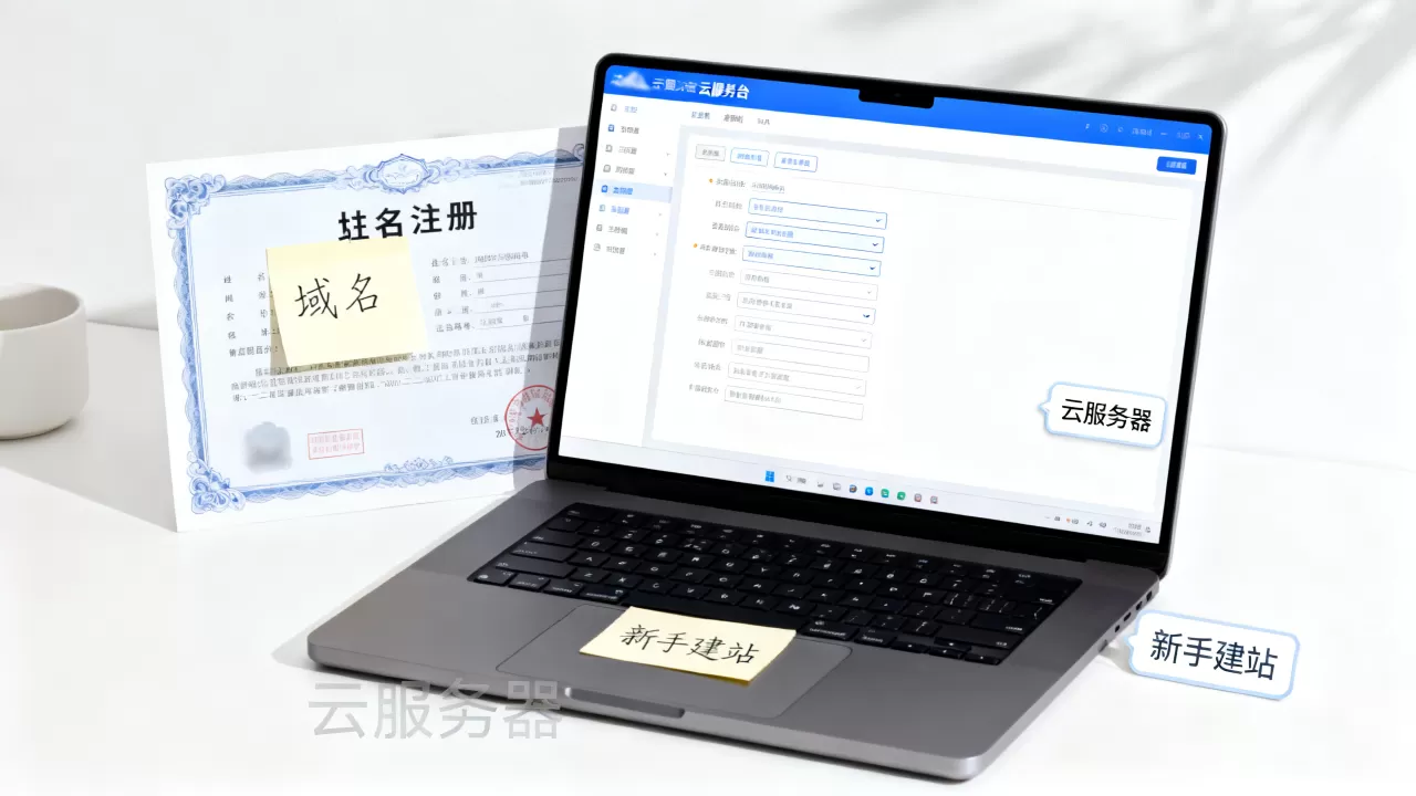 域名与云服务器到底是什么?新手建站怎么选 域名与云服务器到底是什么?新手建站怎么选