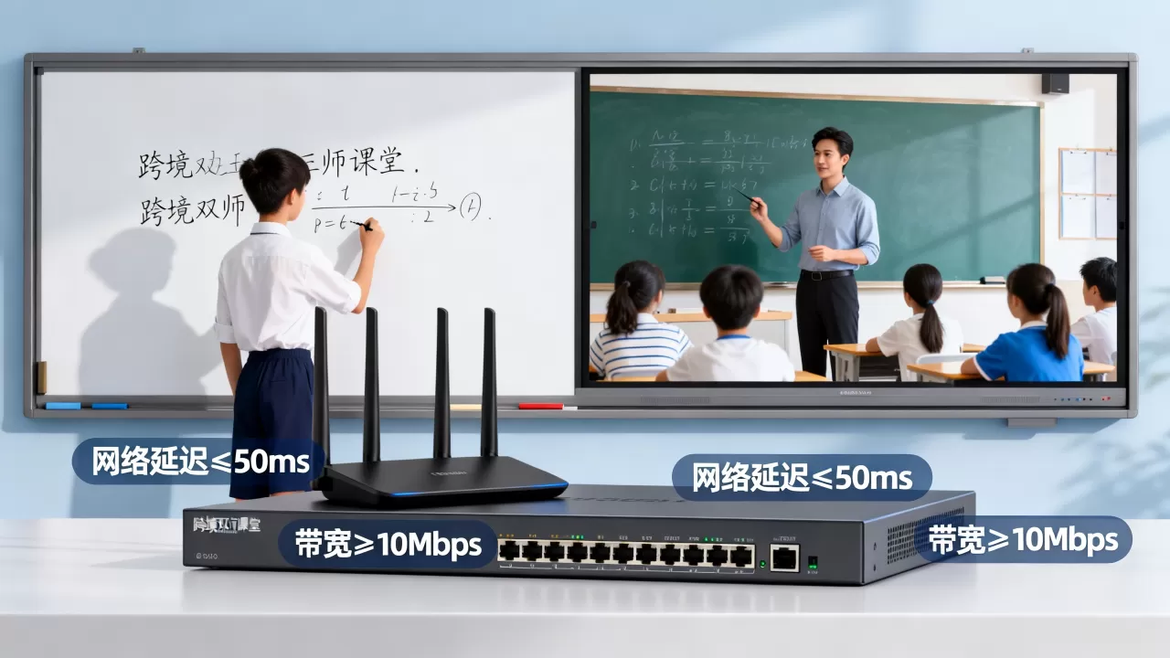 跨境双师课堂板书同步对网络质量有何要求,网络延迟多少才合格? 跨境双师课堂板书同步对网络质量有何要求,网络延迟多少才合格?