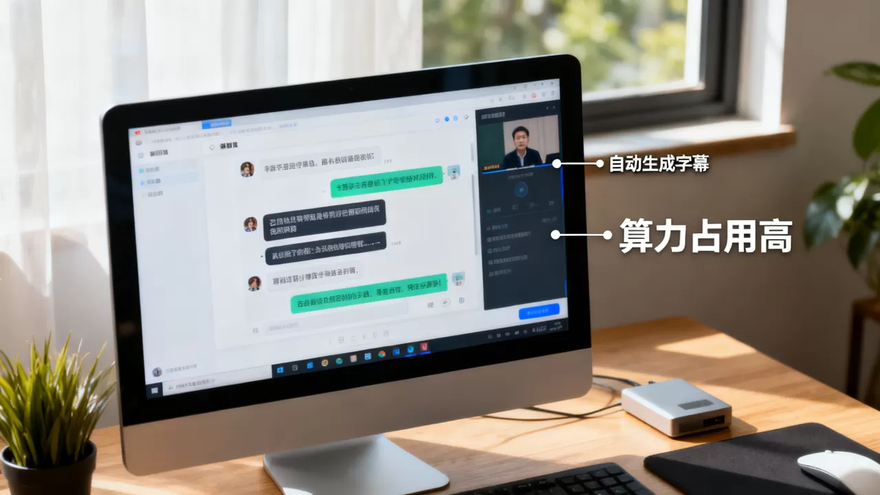 课程回放自动生成字幕很耗算力吗,算力占用高怎么办? 课程回放自动生成字幕很耗算力吗,算力占用高怎么办?