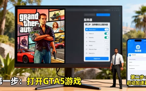 GTA5模拟生活服务器怎么进？，进服需要加速器吗？