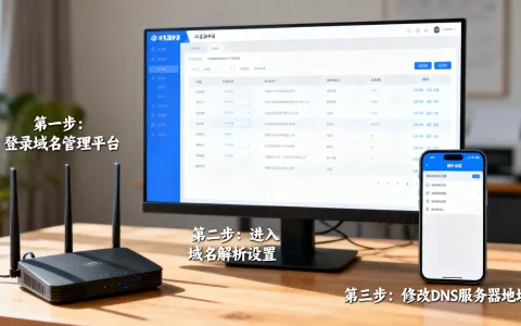 域名服务器怎么设置？新手入门教程步骤详解，域名解析在哪里修改？