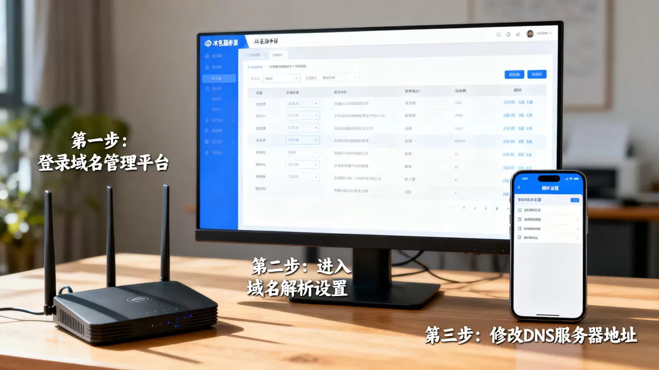 域名服务器怎么设置?新手入门教程步骤详解,域名解析在哪里修改? 域名服务器怎么设置?新手入门教程步骤详解,域名解析在哪里修改?