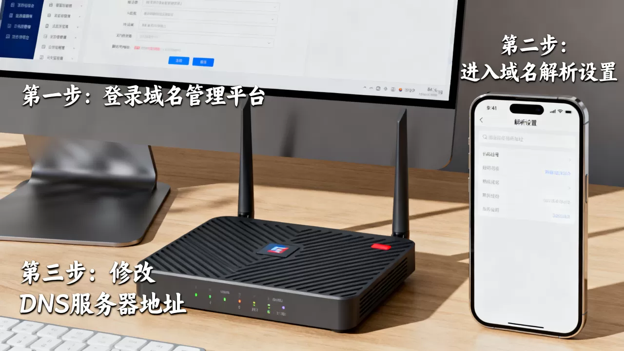 域名服务器怎么设置?新手入门教程步骤详解,域名解析在哪里修改? 域名服务器怎么设置?新手入门教程步骤详解,域名解析在哪里修改?