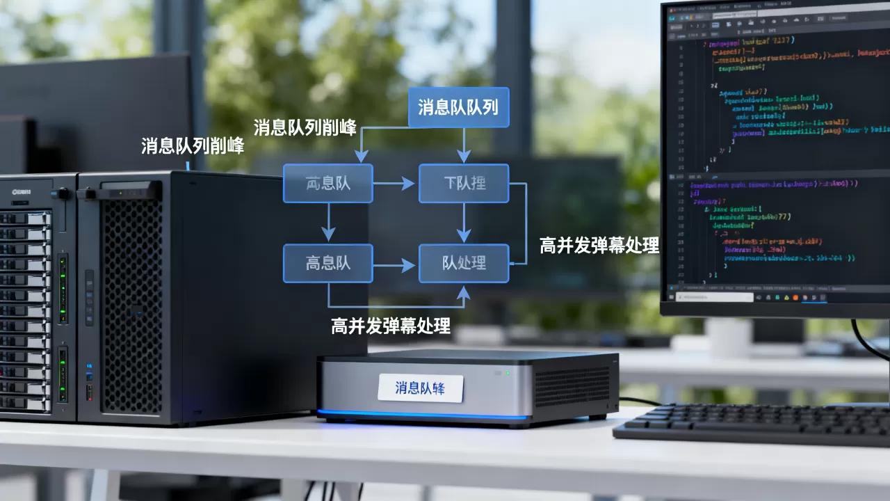 直播弹幕峰值消息队列怎么削峰?,直播课高并发弹幕如何削峰 直播弹幕峰值消息队列怎么削峰?,直播课高并发弹幕如何削峰