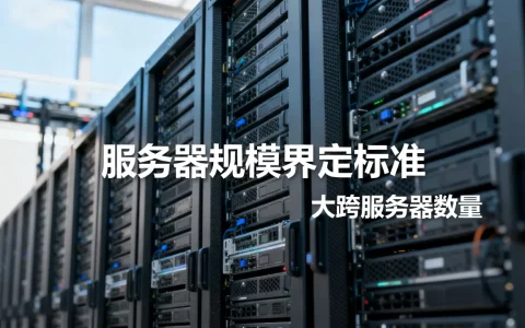 多少个服务器才算大跨，服务器规模怎么界定？