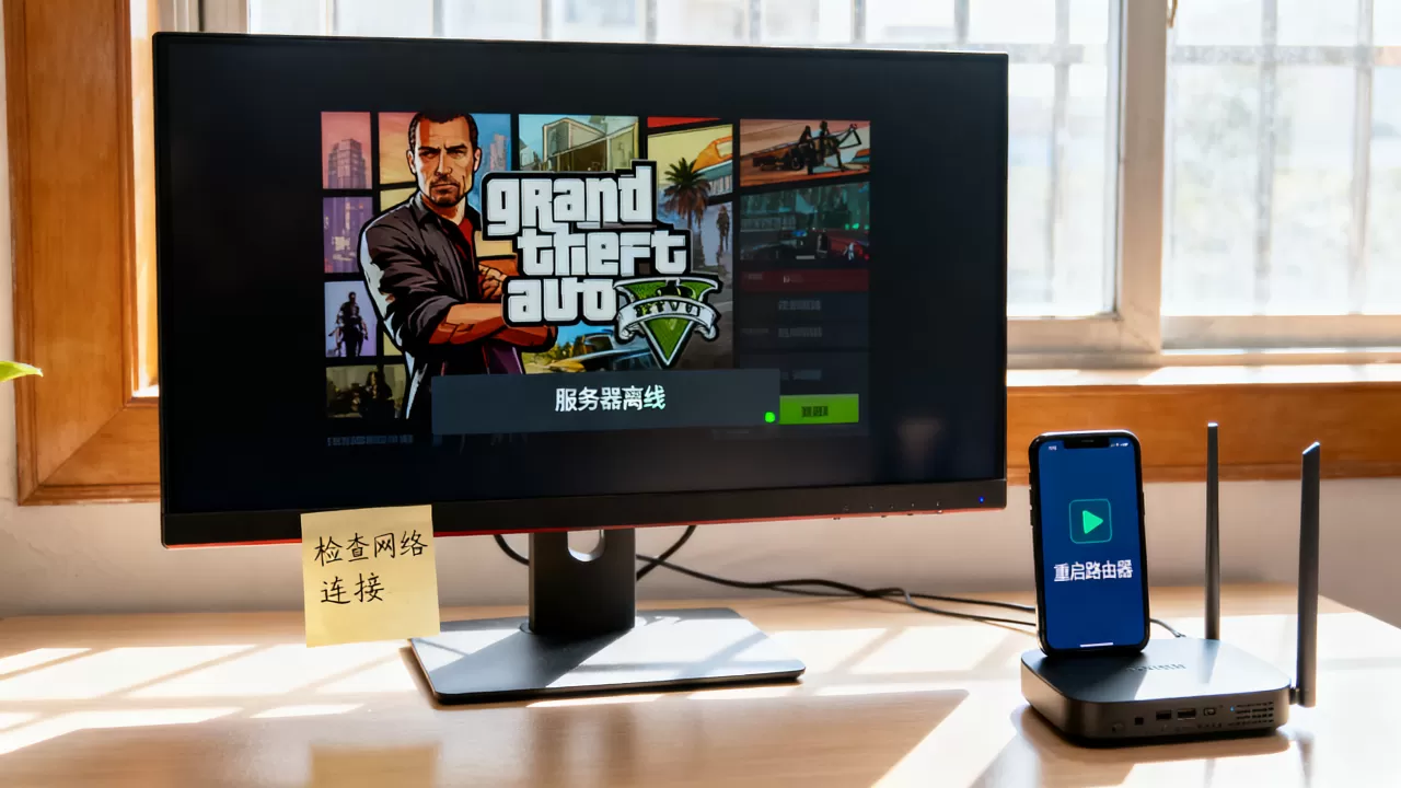gta5显示服务器离线怎么办,解决方法和原因分析 gta5显示服务器离线怎么办,解决方法和原因分析