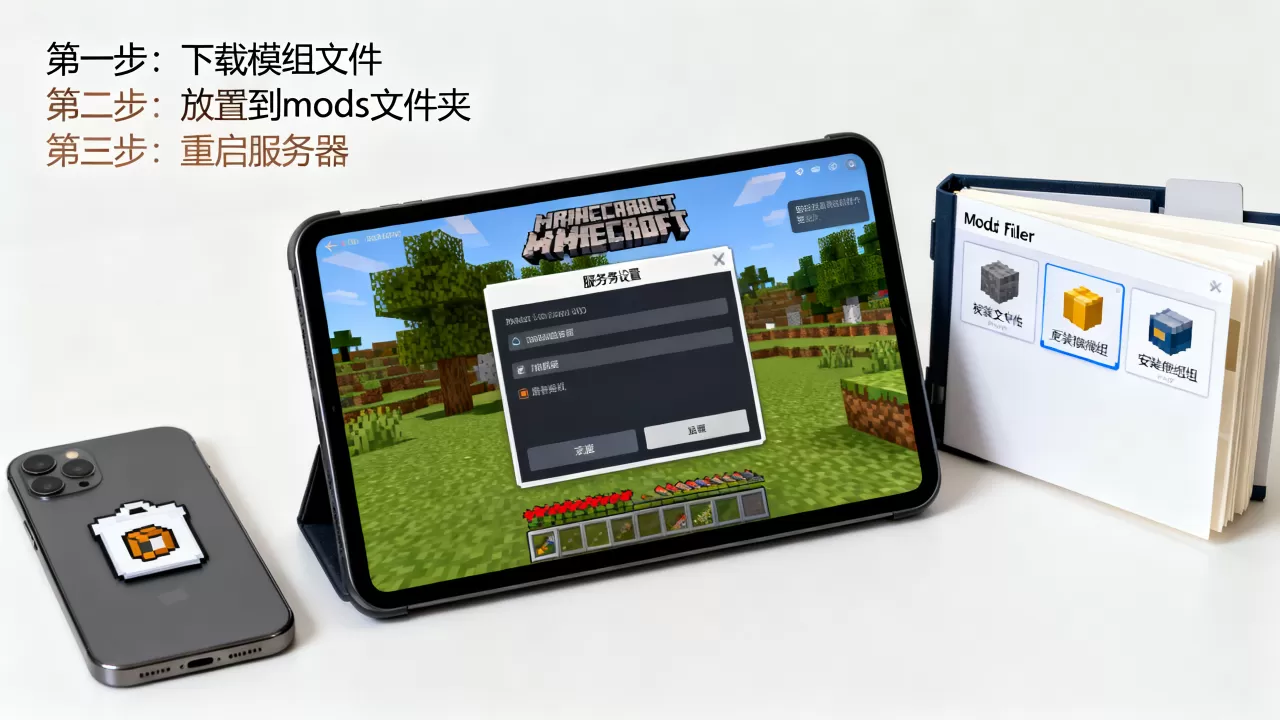 我的世界手机版服务器怎么添加模组?,模组安装失败怎么办 我的世界手机版服务器怎么添加模组?,模组安装失败怎么办