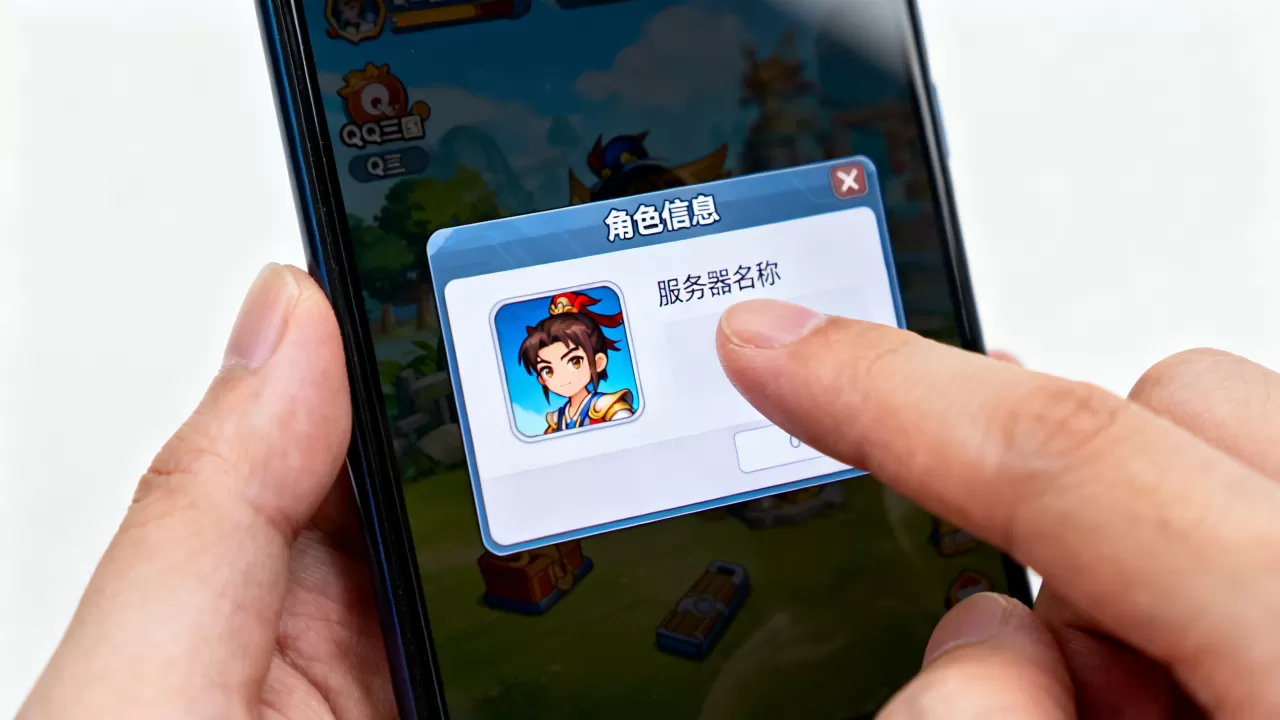 QQ三国怎么查看角色所在服务器?,具体步骤是什么? QQ三国怎么查看角色所在服务器?,具体步骤是什么?